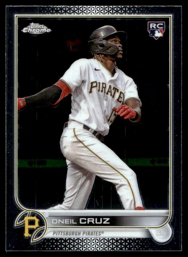 2022 Topps Chrome Sonic Oneil Cruz Rookie G58 Pittsburgh Pirates #128