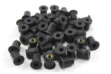 50x Ducati Rubber Well Nuts Thread m4 x 8mm Wind Screen Wellnut 748 749 996 999 