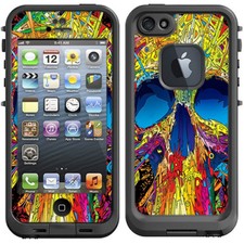 Skin Decal for Lifeproof iPhone 5 Fre Case / colorful skull 1