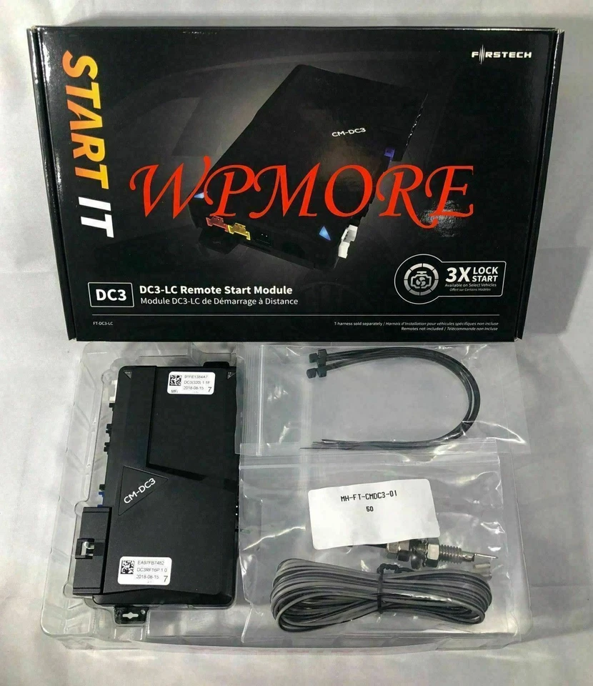 Sistema de arranque remoto Firstech FT-DC3-LC + ADS-THR-TL5 para Toyota Scion 2010 + Foto 2 de 3