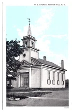 ANTQ Methodist Episcopal Church, Norton Hill, New York Postcard