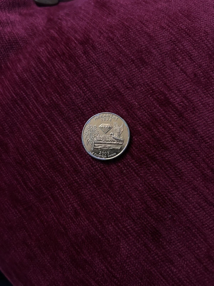 RARE GOLD Quarter ARKANSAS(1836) 2003 P Coin - Image 3 of 4