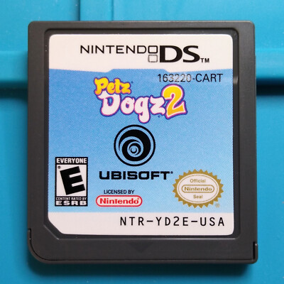 Petz: Dogz 2 for Nintendo DS 3DS Authentic Tested Loose Virtual Pet Life Sim