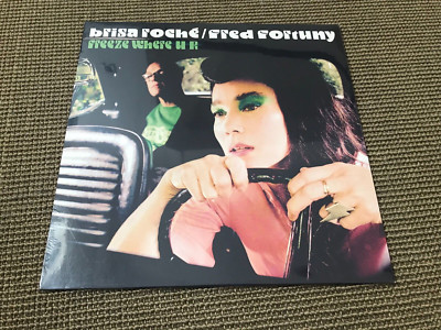 VINYL ALBUM LP 12T BRISA ROCHE FRED FORTUNY FREEZE WHERE U R (NEU)