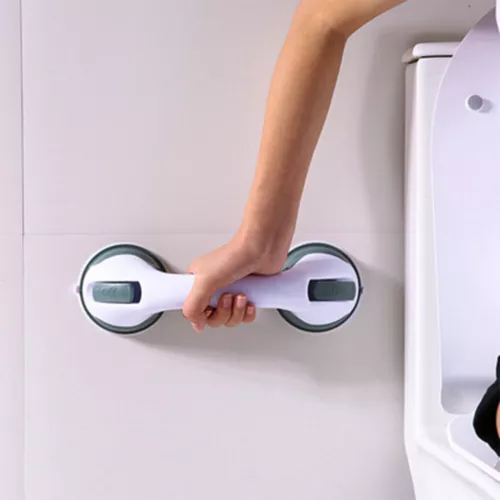 2Pack Shower Grab Bar 12"Showers Suction Bar Handle Bathroom Safety Grip Handle - Picture 15 of 19