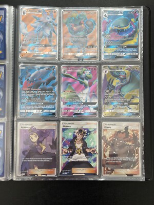 Pokmon BURNING SHADOWS - Complete Set - All Card - 1-147 - GX Full Art  Trainer | eBay