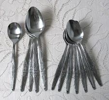 T & N JAPAN Stylecraft Stainless Steel Flatware SYF2 Spoons