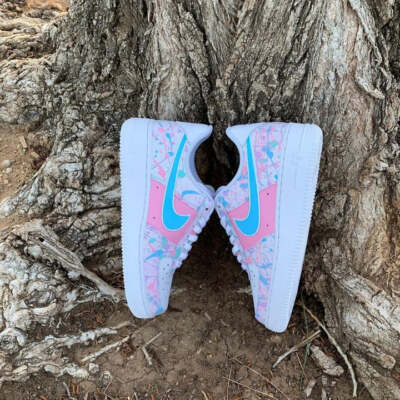 Air Force 1 Custom Shoes Splatter  display picture 1
