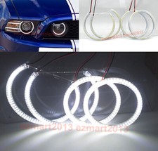 Led Halo Rings For Ford Mustang Gt 2013 2014 Hid Headlight Fog Light Angel Eyes Led Halo Rings For Ford Mustang Gt 2013 2014 Hid Headlight Fog Light Angel Eyes