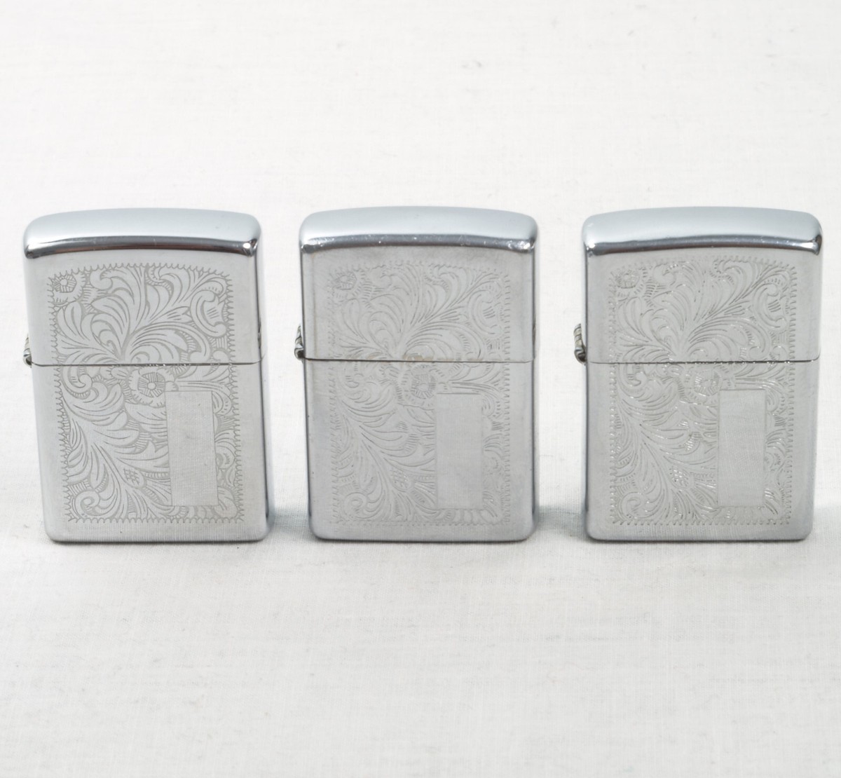 Lot 3 Zippo Venetian Lighters 1992 1996 2003 USA | eBay