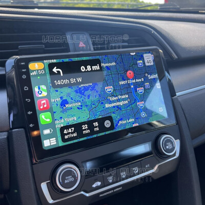 4+64G Carplay For 2016-2020 Honda Civic Car Stereo Radio GPS WIFI Android 15
