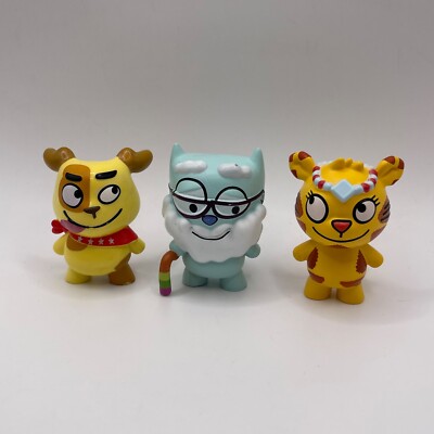 Love Monster Figuren Konvolut x3 Kombi P&P CG