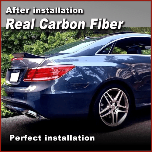 Carbon Heckspoiler Spoiler Flügel Lippe Für Mercedes C207 W207 E200 E300 E400 - Bild 4 von 14