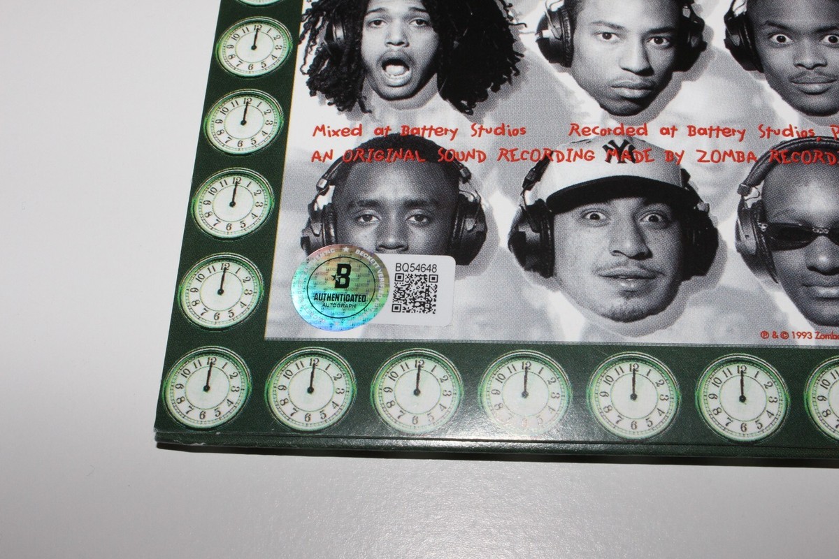 Q-TIP SIGNED A TRIBE CALLED QUEST MIDNIGHT MARAUDERS ALBUM VINYL