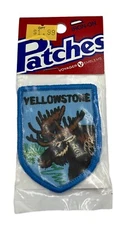 Voyager Emblems Yellowstone embroidered patch Moose Iron on NIB