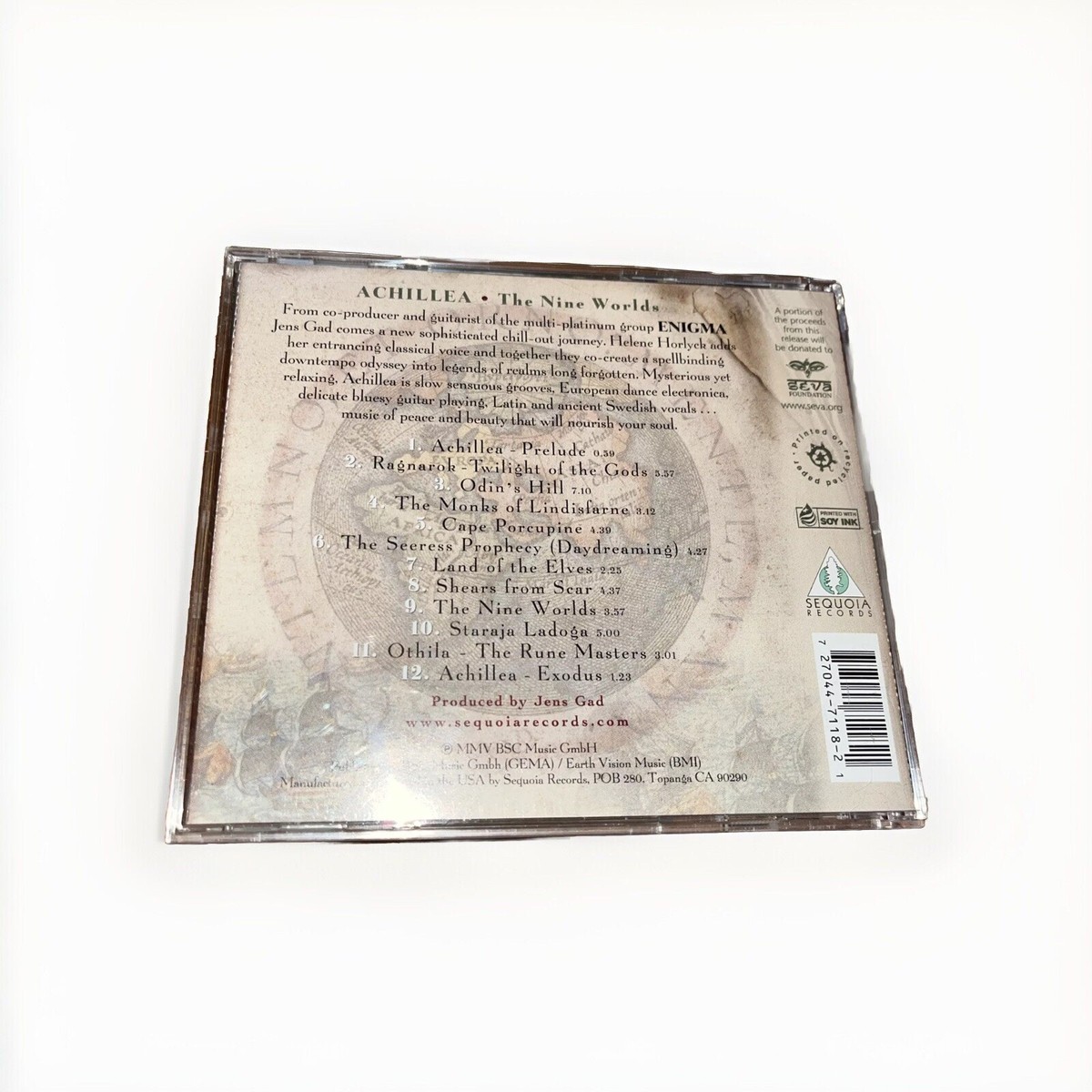 洋楽 THE FORUM / THE  IS WIDE CD The Nine Worlds by Achillea (CD, Aug-2005, Sequoia Records) RARE