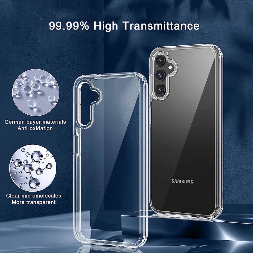 Funda para teléfono Samsung Galaxy A25 5G a prueba de golpes + pantalla de vidrio templado Foto 2 de 4