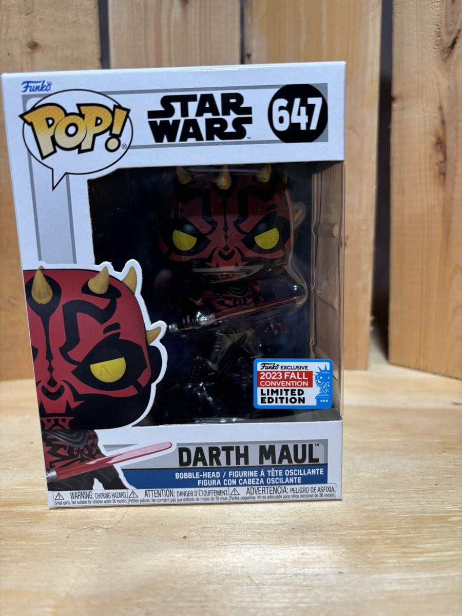 Funko Pop! Star Wars: Darth Maul #647 - 2023 Fall Convention