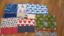 Pillowcases Toddler/Travel - (Elmo, Lady Bug, Whales,Cacti, Batman, Minnie Ears)