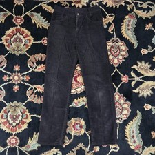 Vtg Levi's Corduroy Pants Mens 28x28 ac 26x27 Brown Student USA Made