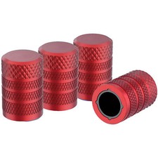4pcs Tire Valve Stem Caps Anodized Aluminum Corrosion Resistant Covers Car Bike