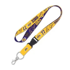 LUKA DONCIC #77 LOS ANGELES LAKERS LANYARD DETACHABLE BUCKLE NEW WINCRAFT 🏀