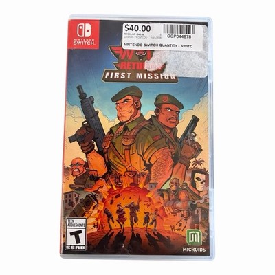 Operation Wolf Returns: First Mission Rescue Edition (Nintendo Switch, 2023)