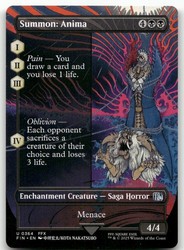 Summon: Anima (Borderless) #364 - Final Fantasy MTG Uncommon