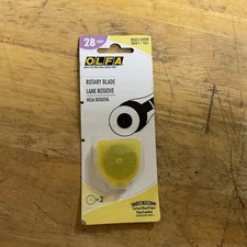 OLFA Rotary Cutter Replacement Blades Tungsten Steel RB28-2 28mm NEW