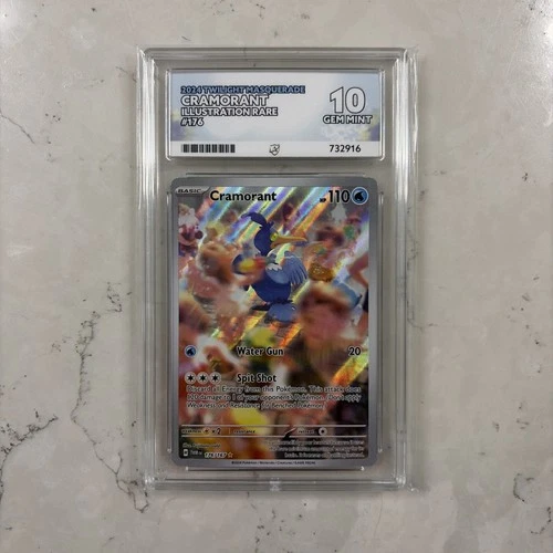 Cramorant Illustration Rare 176/167 Twilight Masquerade Rare Card ACE 10