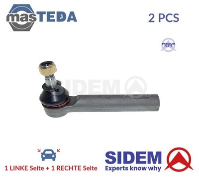 83136 SPURSTANGENKOPF AXIALGELENK VORNE SIDEM 2PCS NEU OE QUALITÄT