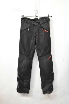 Women's A-pro Black Motorcycle Pants Size 42 Lightweight With Built-in Protections