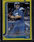 2025 Topps Chrome Jared Goff Chrome Autographs (RAW)