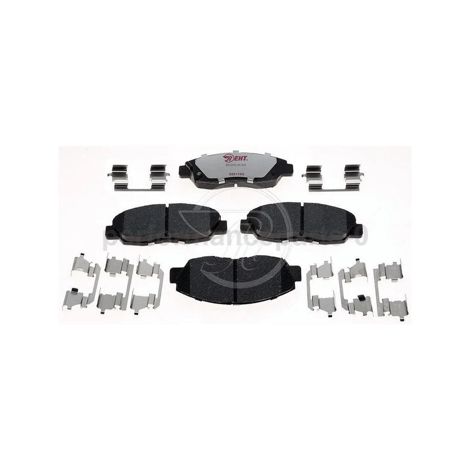 Комплект передних задних дисковых тормозных колодок дисковый тормоз ротор для Honda Civic 2002-2003 - Изображение 3 из 4