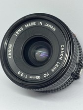 Canon Camera fd 35Mm F2.8 Ef Wide Angle Lens
