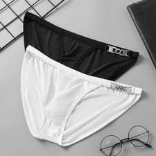 Lightweight Men's Low Rise Briefs with Comfortable Fit and Stylish Features