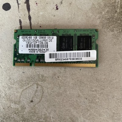 Arbeitsspeicher RAM Notebook Unifosa GDDR3-1333 1GB 128MX8 1,5V EP GU672203EP020