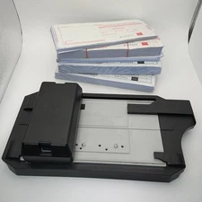 Manual Credit Card Imprinter Slider - Addressograph Bartizan 4850 w/ Long Slips
