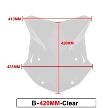 Parabrezza BMW R1200GS R1250GS Adventure Antivento Protezione Cupolino GS 420mm