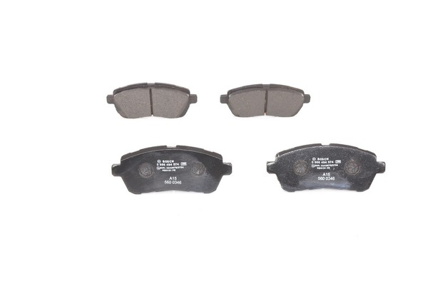 Bosch 0 986 494 574 Bremsbelagsatz, Scheibenbremse For Daihatsu Suzuki-image
