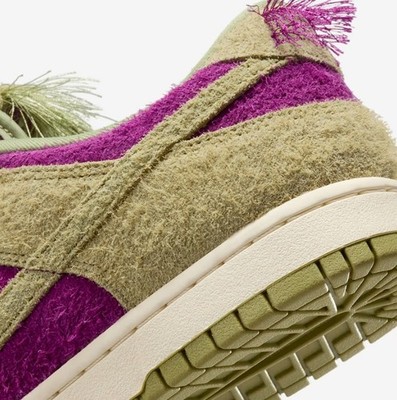 New Nike Dunk Low Retro SE 'Panda Viotech' Shoes - Dusty Olive