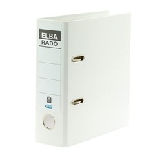 Elba A5 Folder Plastic Rado Plastic Height 7.5 cm Wide White