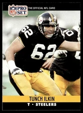 1990 Pro Set Tunch Ilkin Pittsburgh Steelers #623