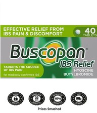 Image of 40 Tablets Buscopan IBS Relief - Effective Relief From IBS Pain & Discomfort