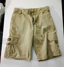 A1-133 Wrangler Boys' Cargo Shorts Size 10 Regular Adjustable Waist