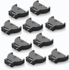 CR2032 Battery Holder Coin Cell Button Socket 3 Pin Mounting
