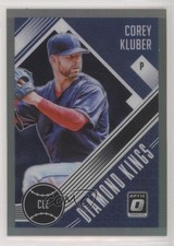 2018 Panini Donruss Optic Diamond Kings Black Prizm 9/25 Corey Kluber #5 b9e