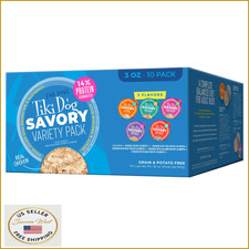Tiki Dog Savory Variety Pack 3oz Cups - 10 Count, Premium Wet Dog Food Bowls