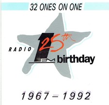 (2CD's) 32 Ones On One Radio 1's 25th Birthday - The Bee Gees, Wings, Blondie