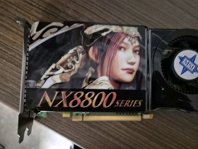 Nvidia GeForce NX8800 Grafikkarte mit Dual-Fan-Kühlung